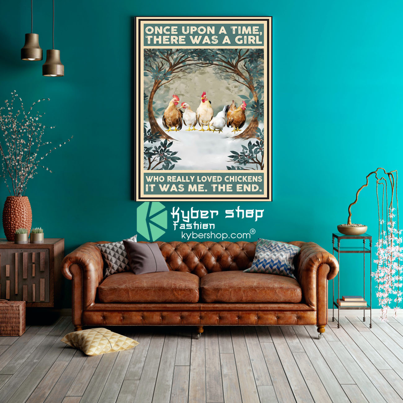 Once upon a time there was a girl who really loved chickens poster 4 Once upon a time there was a girl who really loved chickens poster 3