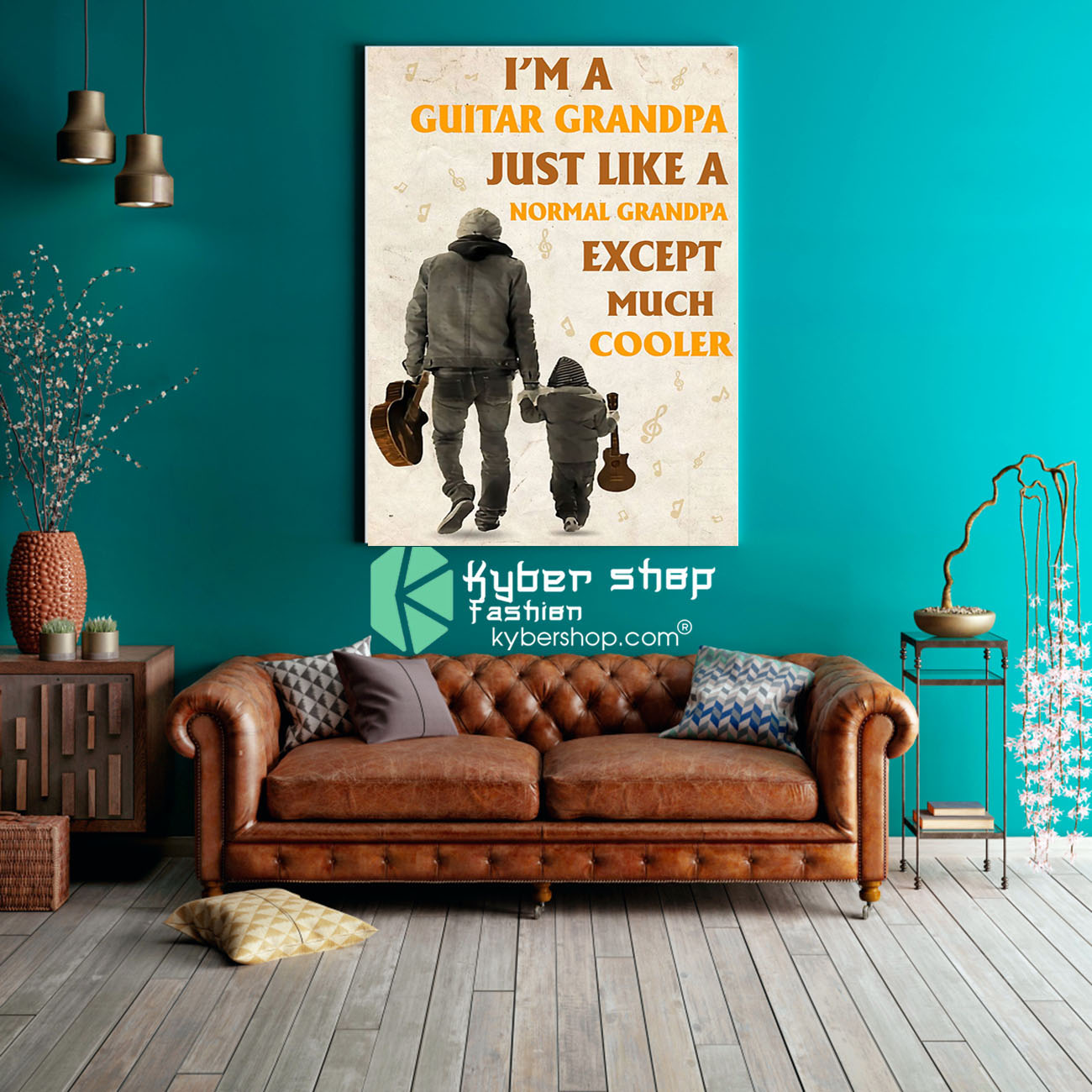 Im a guitar grandpa just like a normal grandpa except much cooler poster 2 1