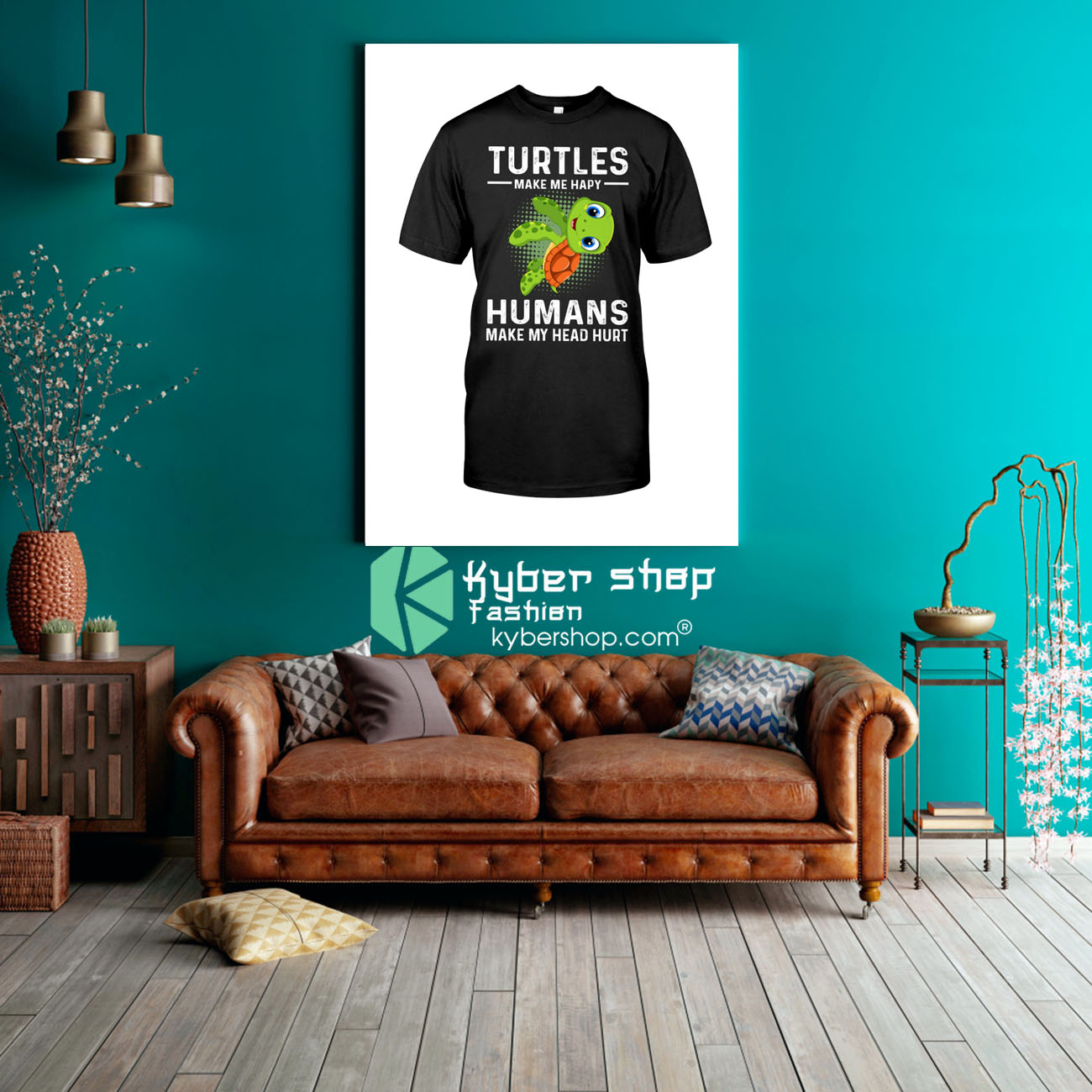 Turtles make me hapy humans make my head hurt shirt 2 Turtles make me hapy humans make my head hurt shirt 3