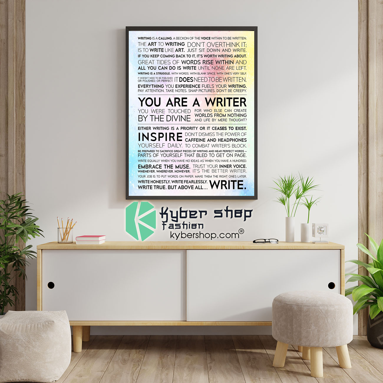 Writer Manifesto writing is a calling a beckon of the voice poster 5