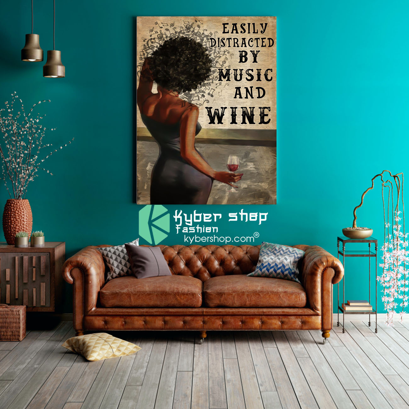 Easily distracted by music and wine poster 2 Easily distracted by music and wine poster 3