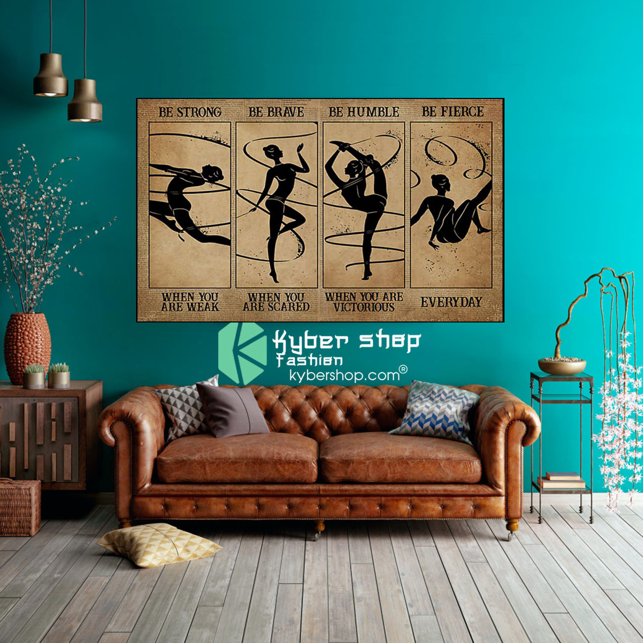 Gymnastics be strong be brave be humble be fierce poster 2 Gymnastics be strong be brave be humble be fierce poster8