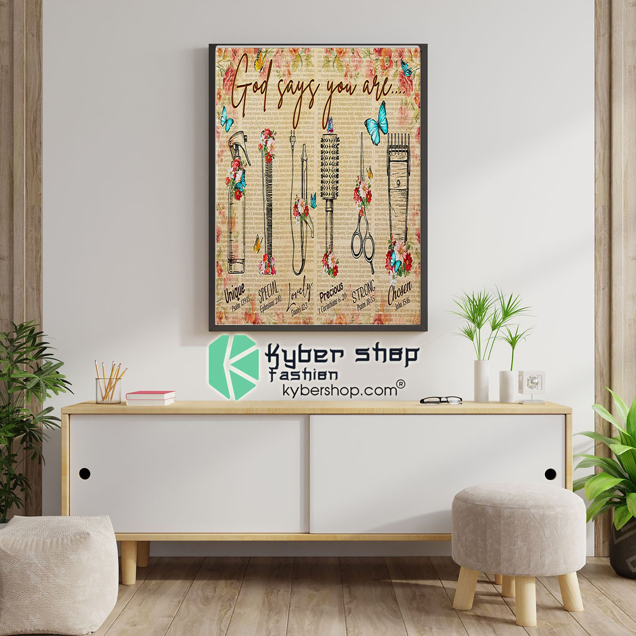 Hairdresser god says you are poster 1 1