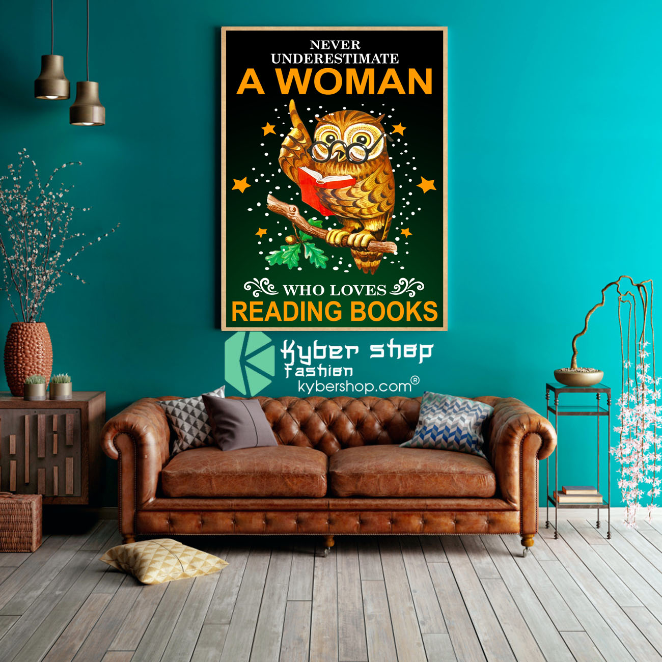 Owl Never underestmate a woman who loves reading books poster 2 Owl Never underestmate a woman who loves reading books poster 3
