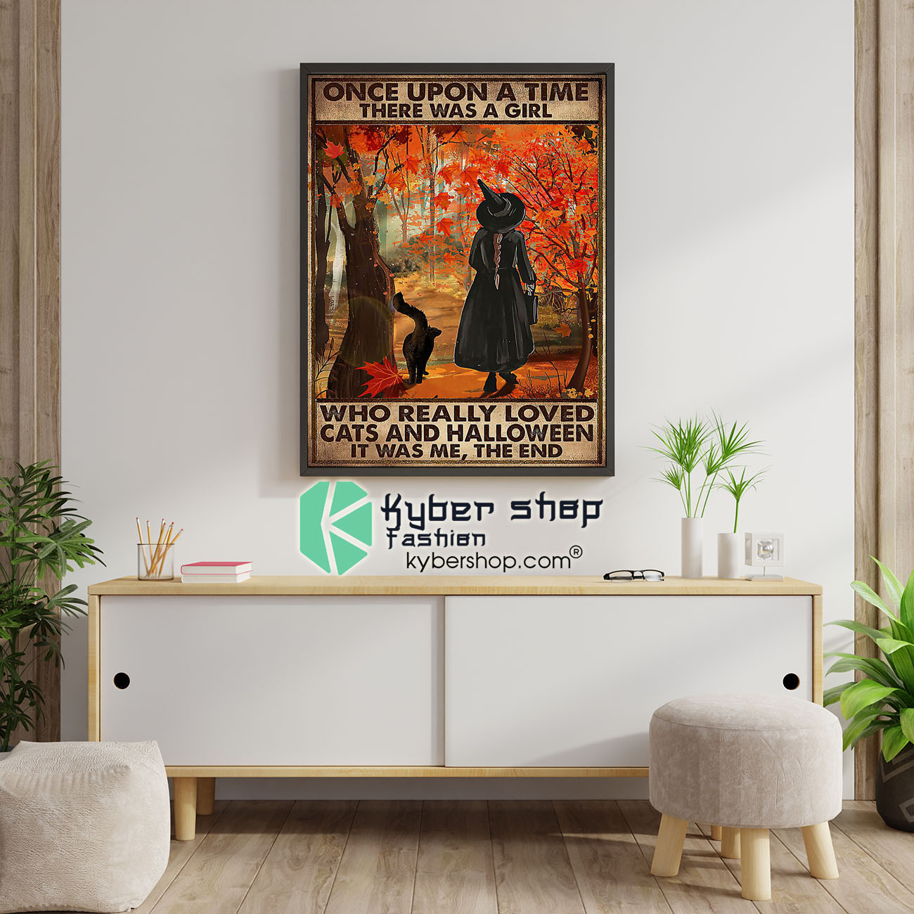 Once upon a time there was a girl who really loved cats and halloween poster 4 Once upon a time there was a girl who really loved cats and halloween poster 1