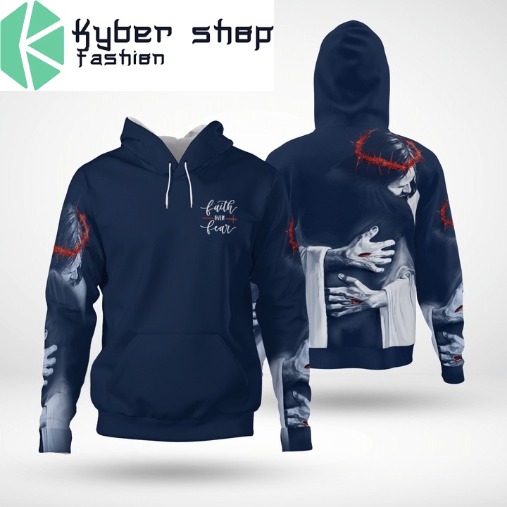Jesus God The hug 3D hoodie