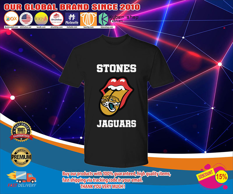 Jacksonville Jaguars Rolling Stones tongue shirt1