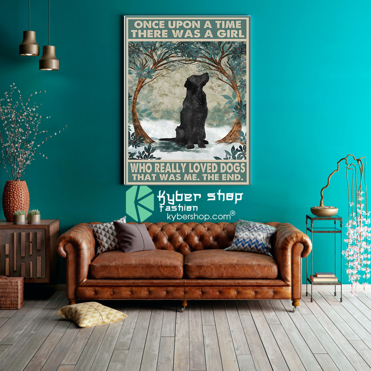 Black Golden Retriever once upon a time there was a girl who really loved dogs poster 1 Black Golden Retriever once upon a time there was a girl who really loved dogs poster 2