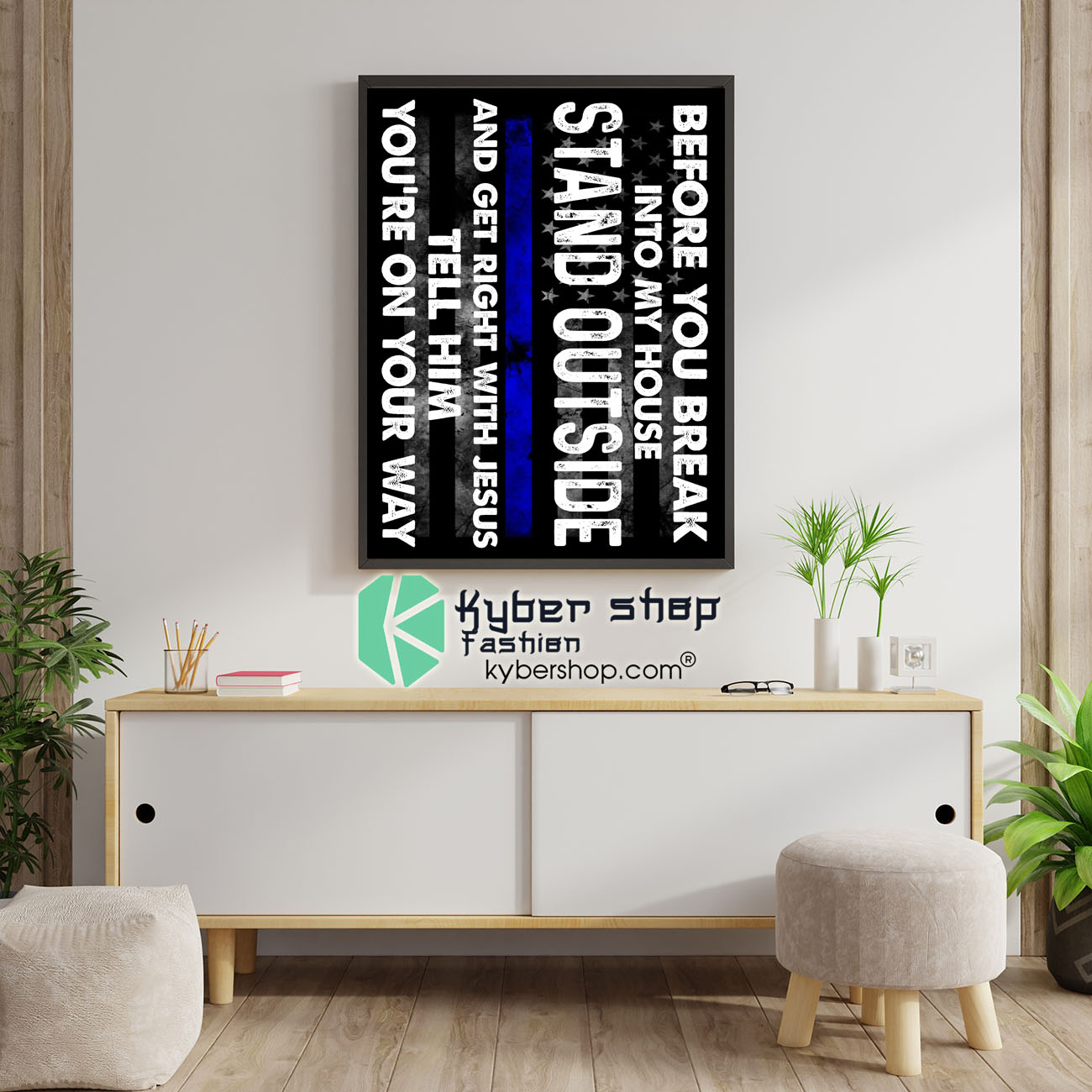 Police before you break into my house stand outside and get right with Jesus doormat 8 Police Before you break into my house stand outside doormat 5