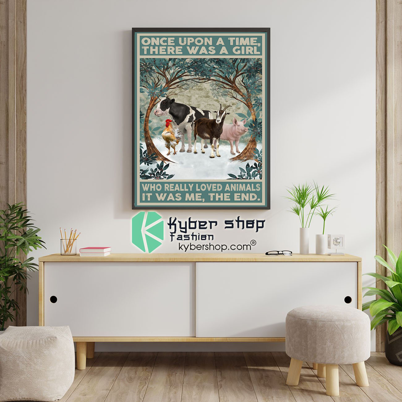 Once upon a time there was a girl who really loved animals poster 5 Once upon a time there was a girl who really loved animals poster