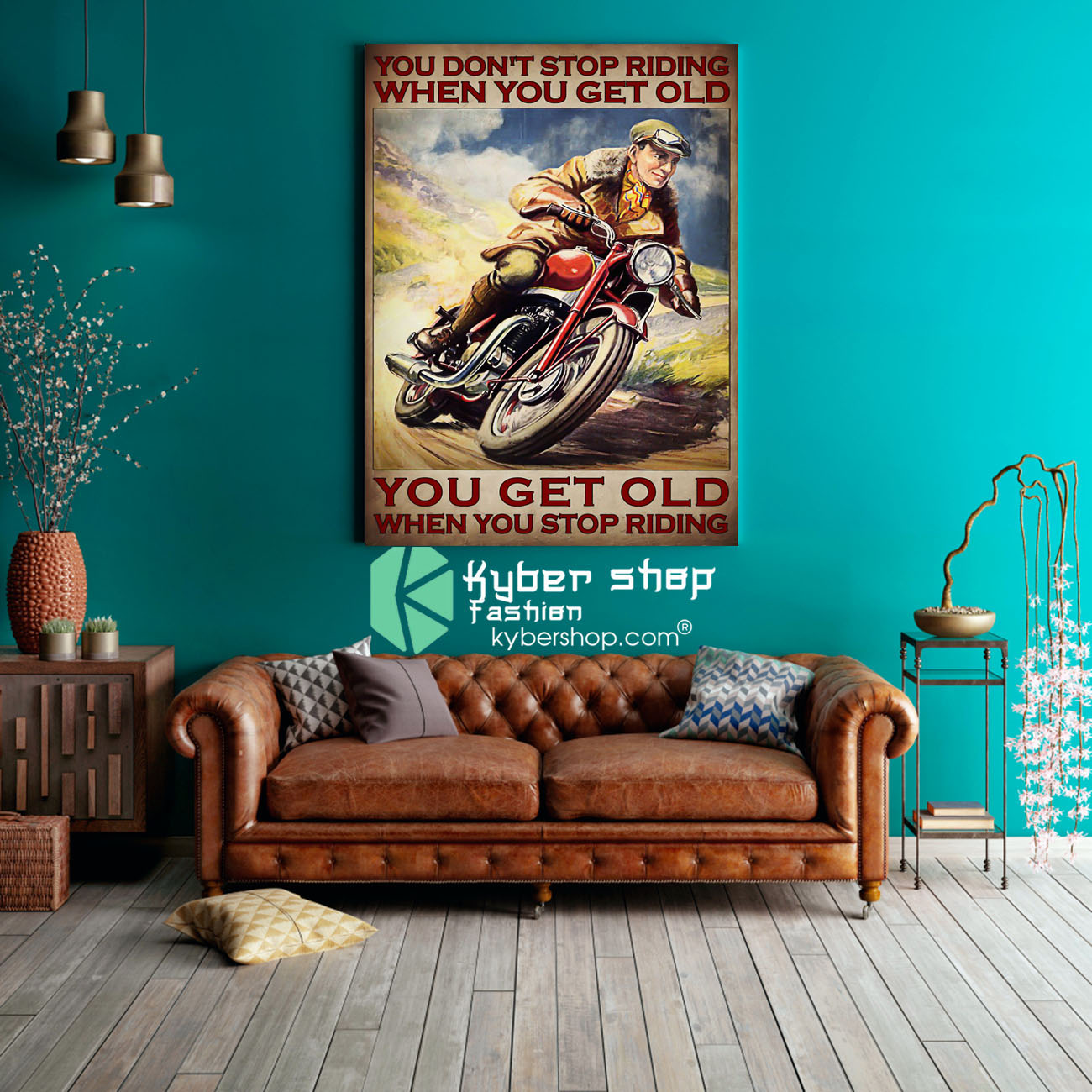 Man You don't stop riding when you get old poster 2 Man You dont stop riding when you get old poster 3