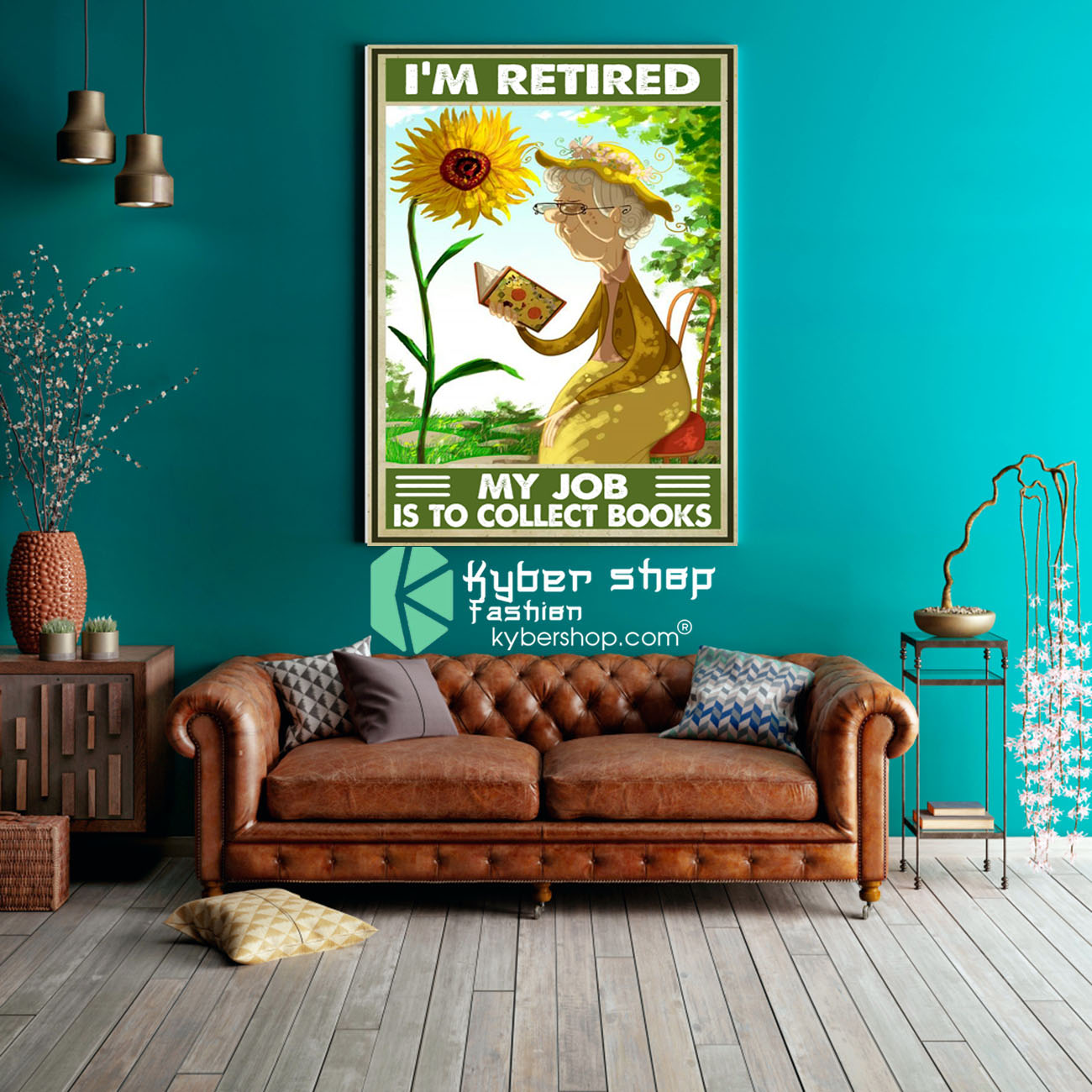 I'm retired my job is to collect books poster 2 Im retired my job is to collect books poster8