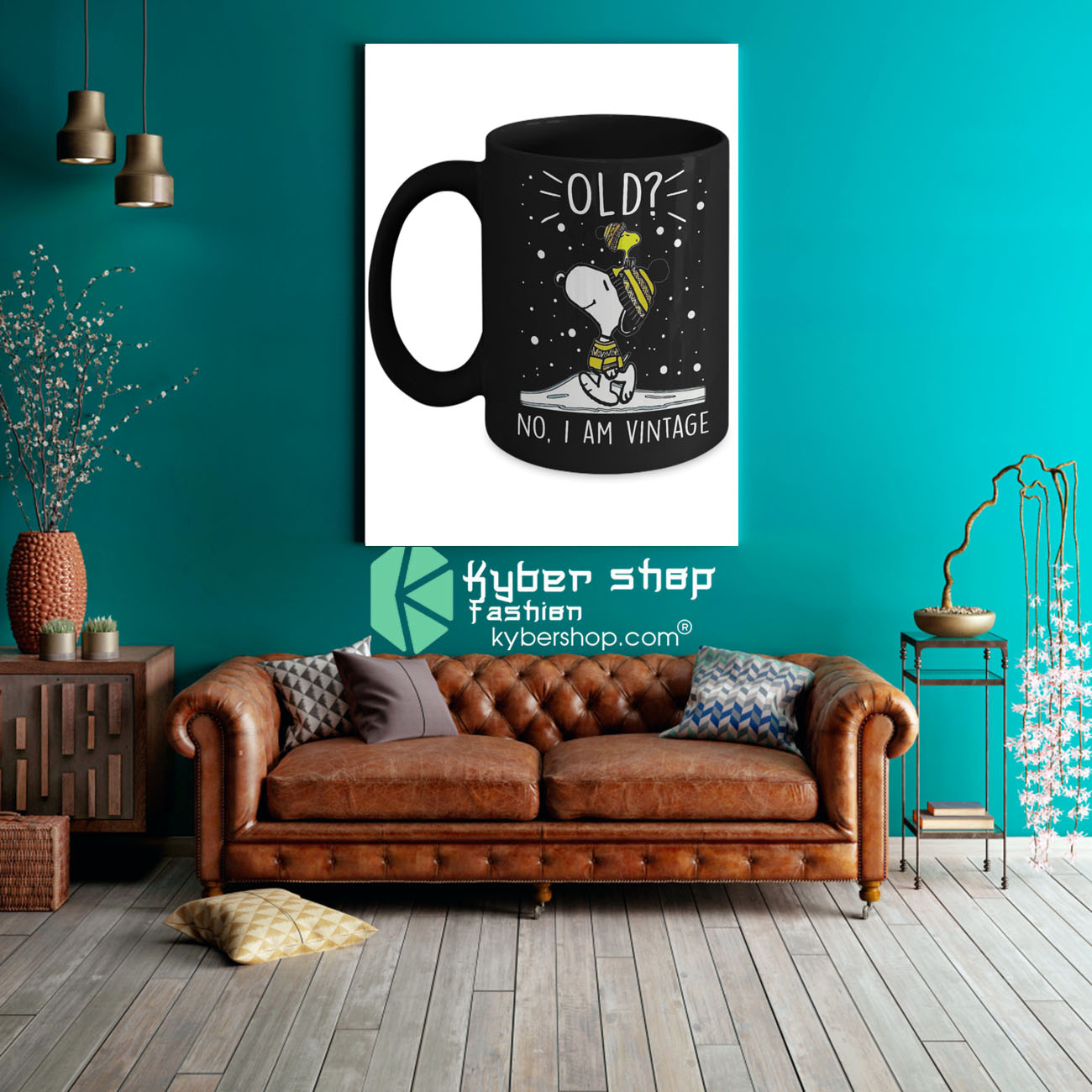 Snoopy and Woodstock old no I am vintage mug 2 Snoopy and Woodstock old no I am vintage mug 3