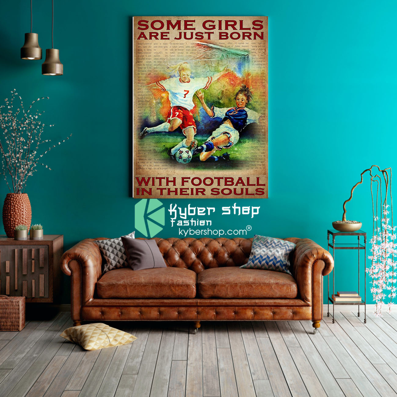 Some girls are just born with football in their souls poster 2 Some girls are just born with football in their souls poster8 1