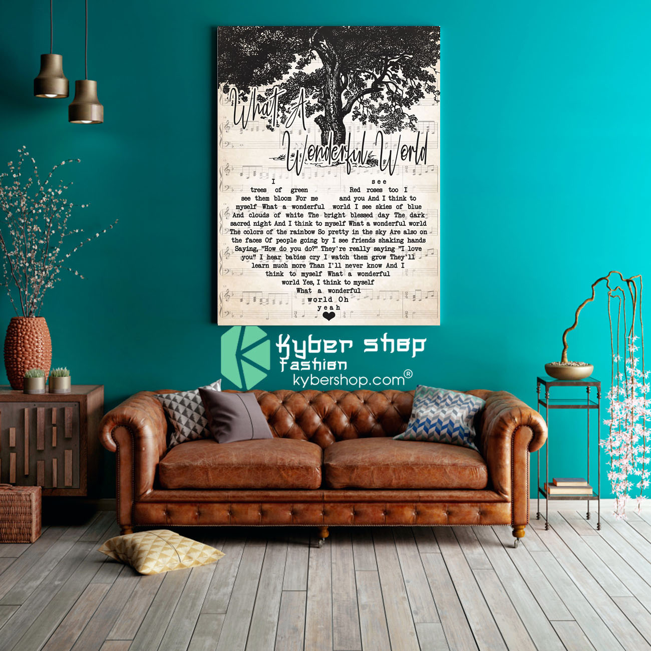 What a wonderful world I trees of green see them blood for me poster 3 What a wonderful world I trees of green see them blood for me poster 3