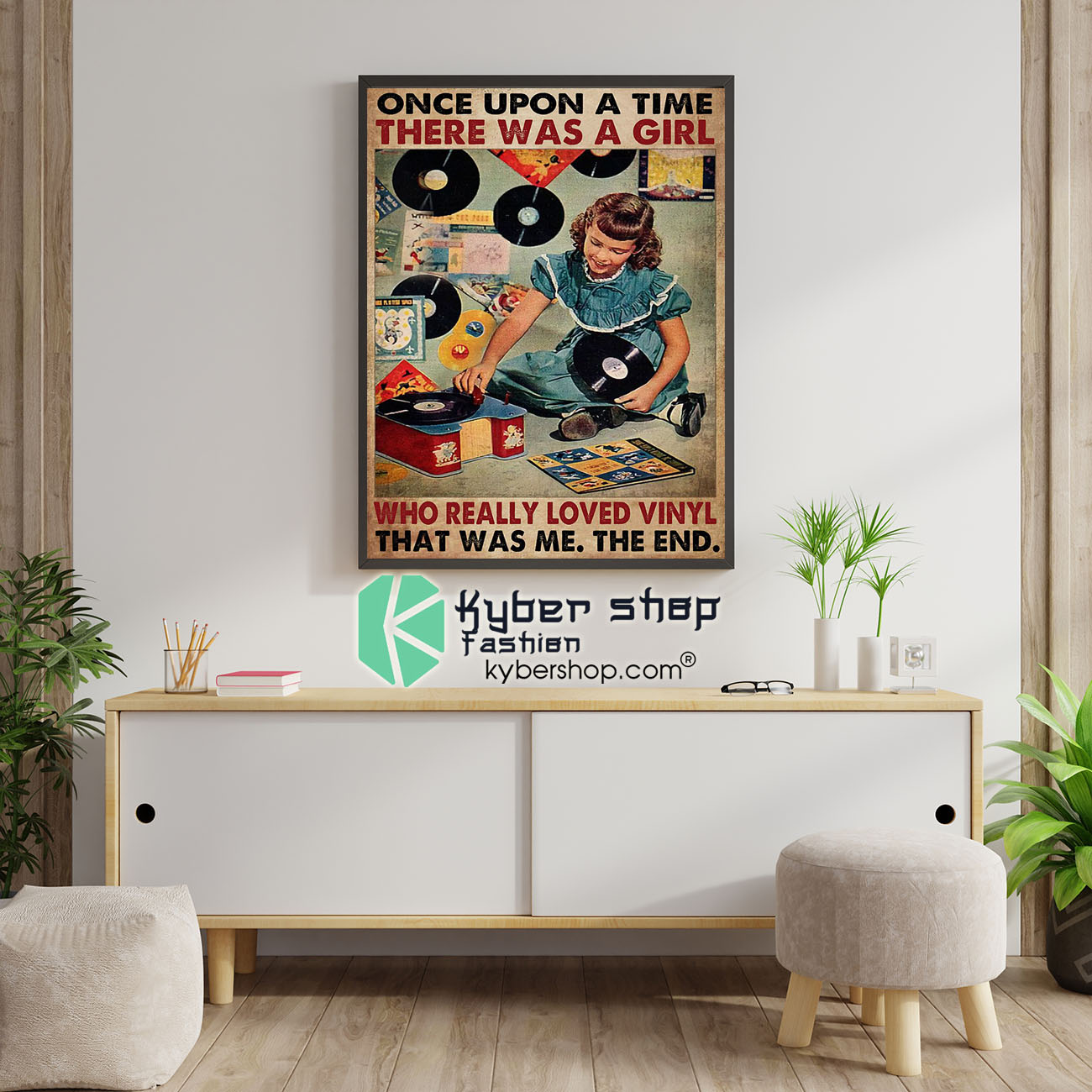 Once upon a time there was a girl who really loved vinyl poster 4 Once upon a time there was a girl who really loved vinyl poster 1