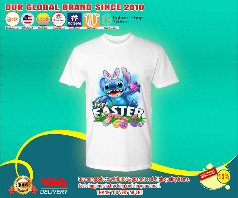 Stitch happy easter day shirt 2 Stitch happy easter day shirt 4