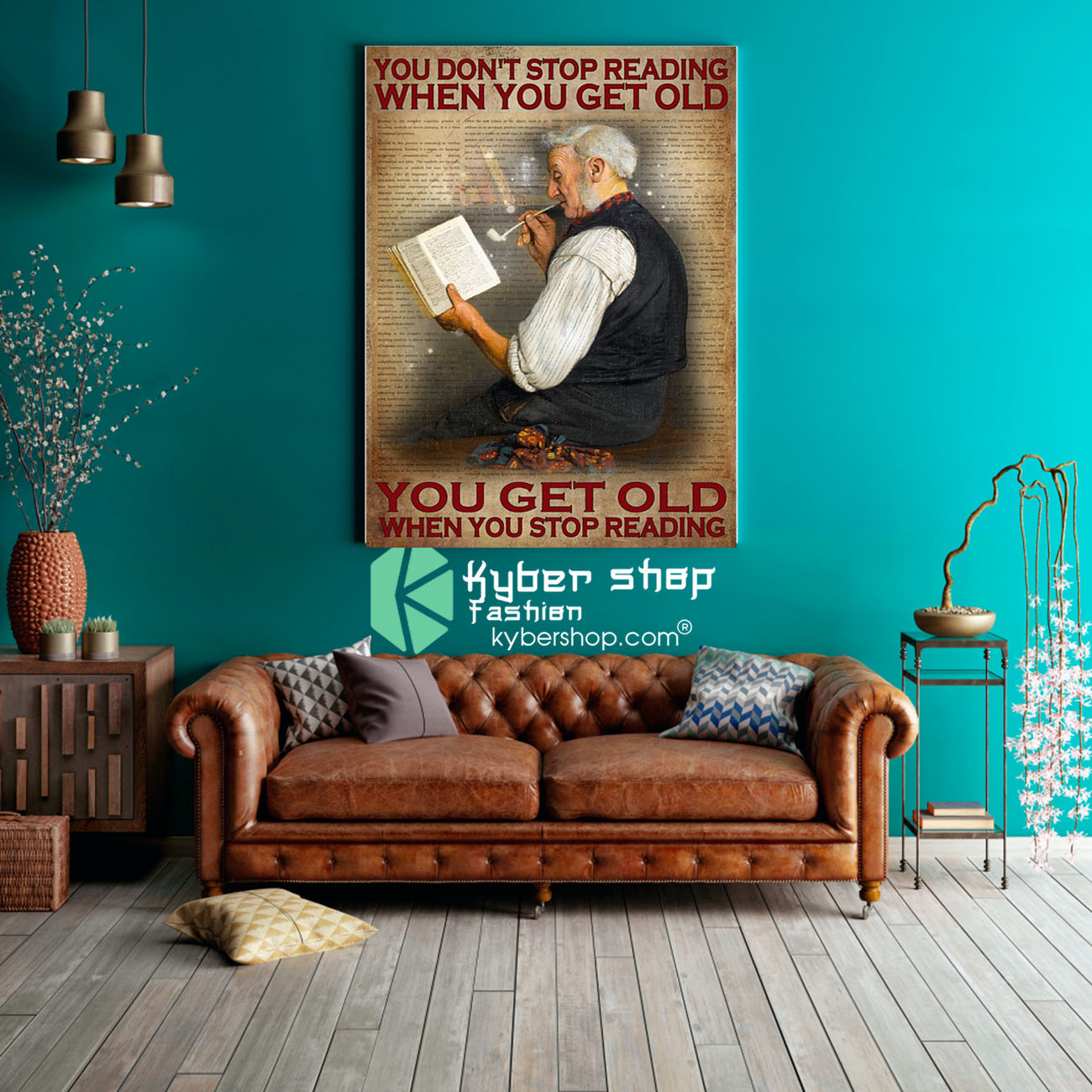 You dont stop reading when you get old poster 2