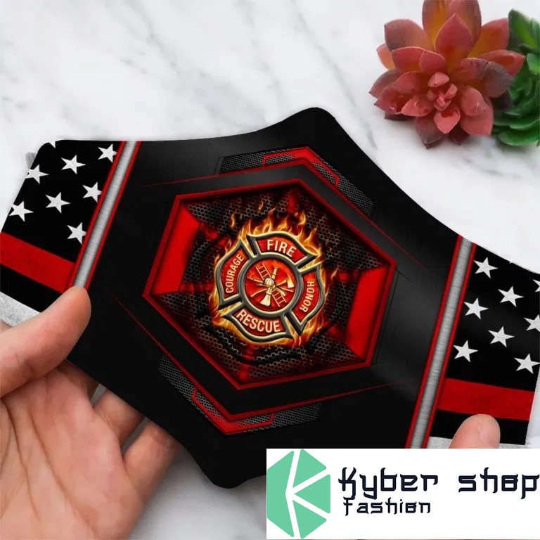 Firefighter face mask