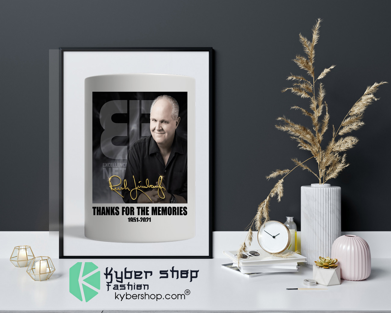 Rush Limbaugh thanks for the memories 1951 2021 mug 2 RIP Rush Limbaugh thanks for the memories 1951 2021 mug 4