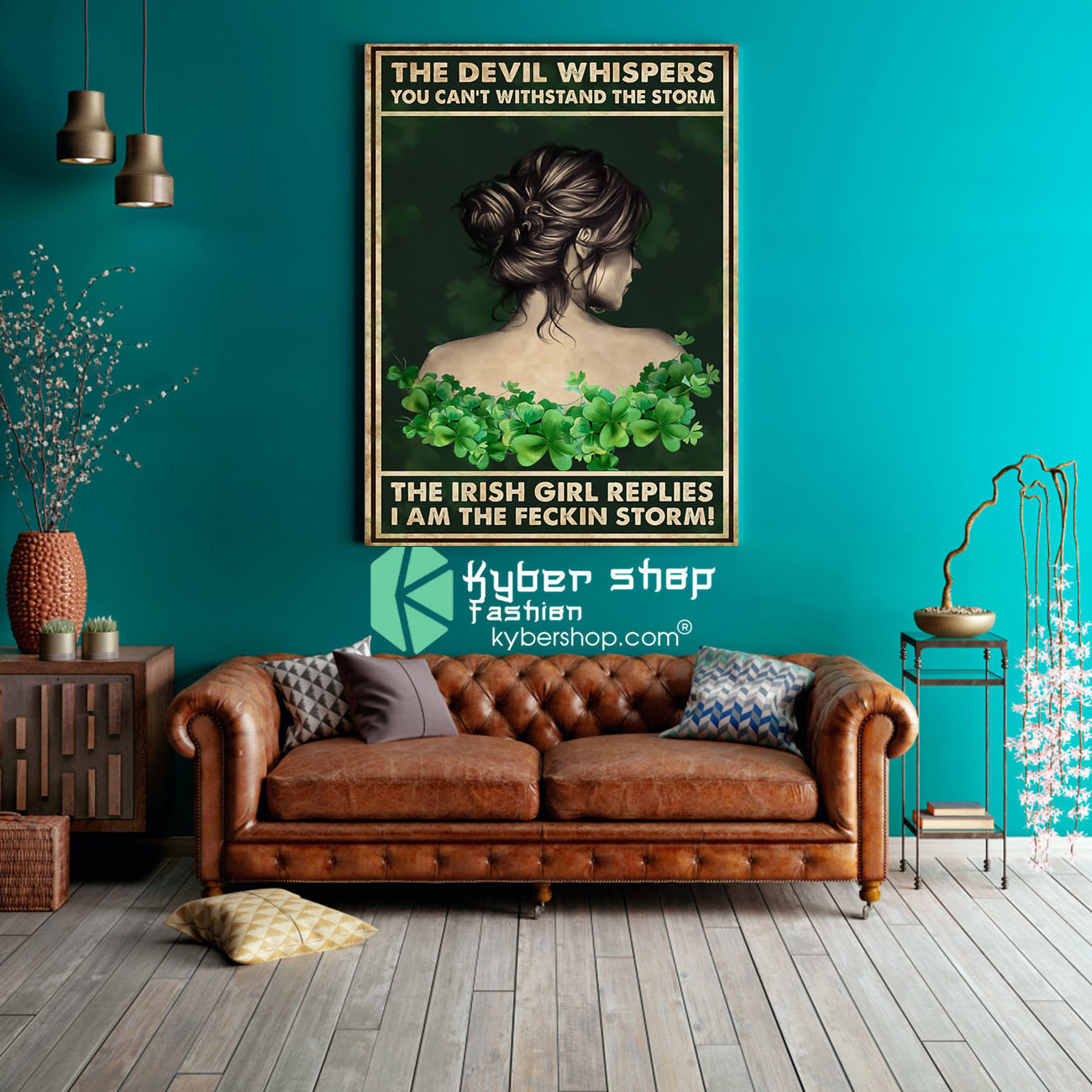 The Irish girl They devil whispers you can't withstand the storm poster 2 The Irish girl The devil whispers you cant withstand the storm poster 3