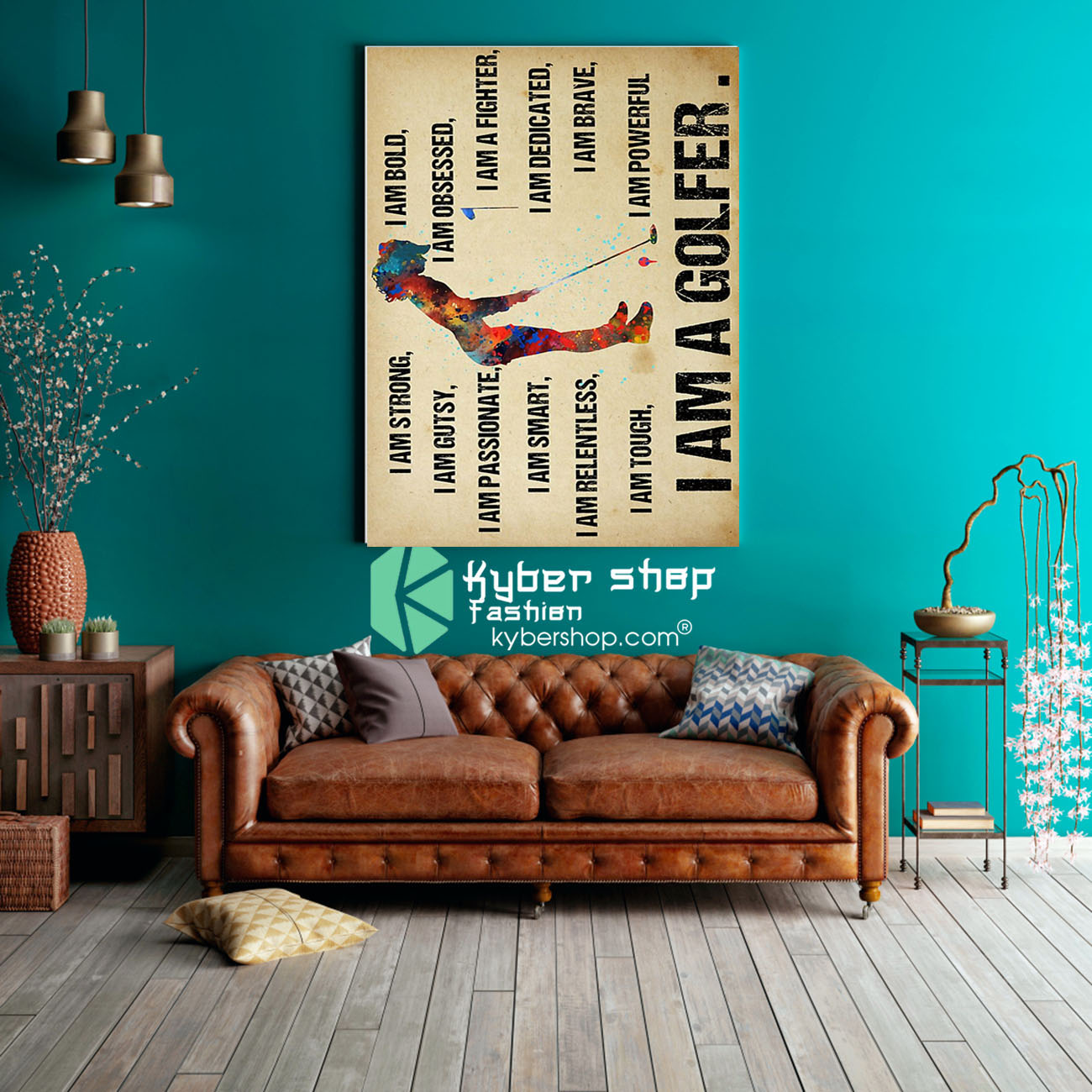 I am a golfer poster 2