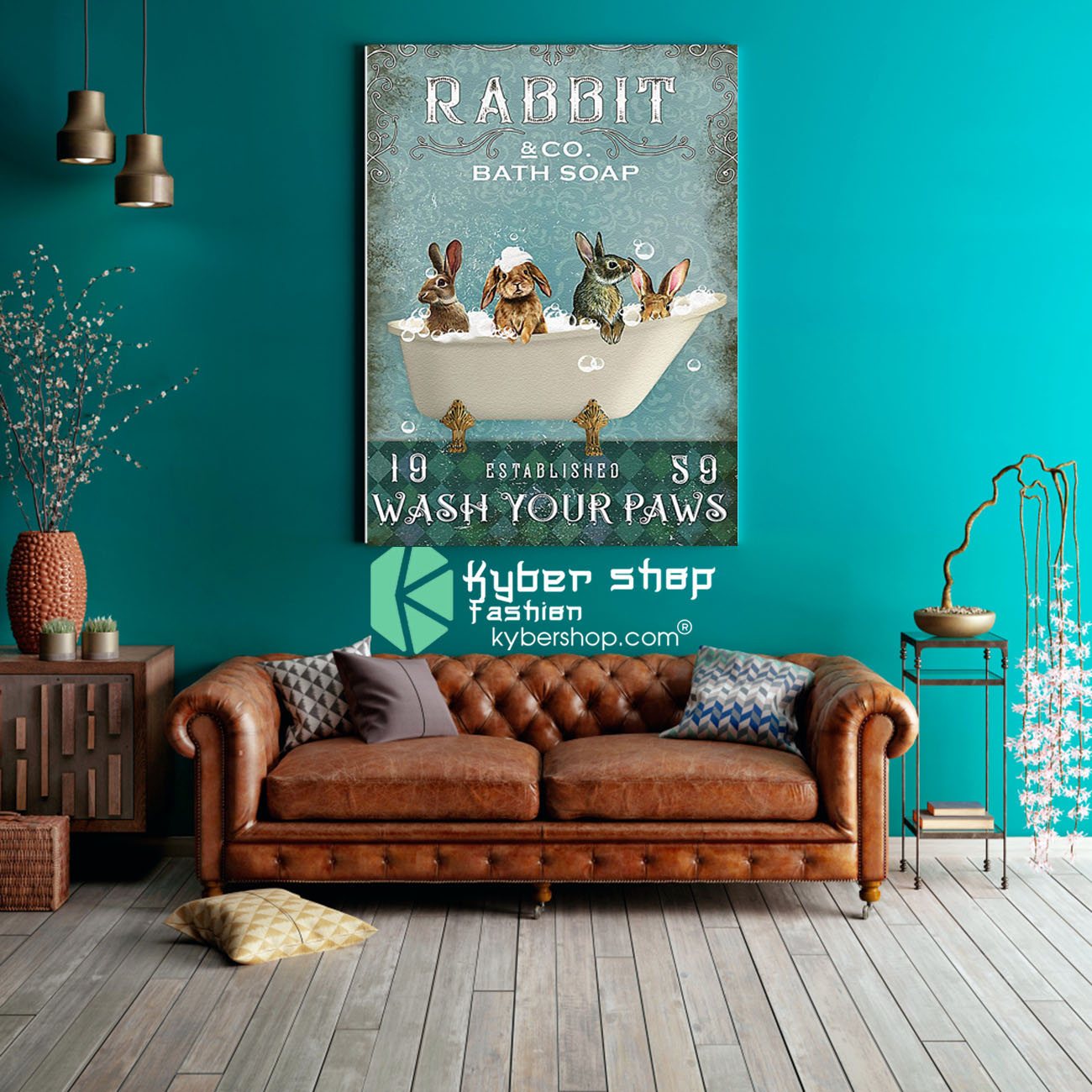 Rabbit and co bath soap 19 established s9 wash your paws poster 4 Rabbit and co bath soap 19 established s9 wash your paws poster8