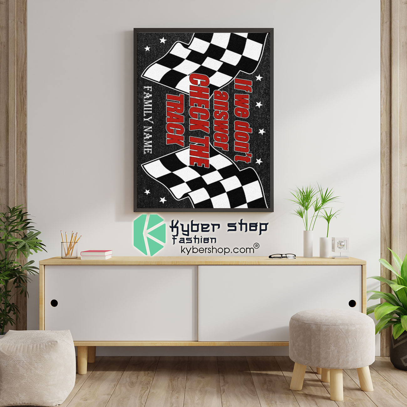 Racing if we dont answer check the track doormat 1