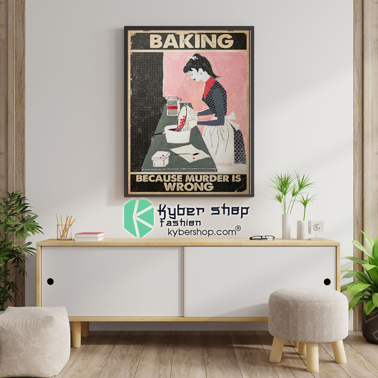 Because Murder Is Wrong Baking Baking Poster 2 Because Murder Is Wrong Baking Baking Poster6