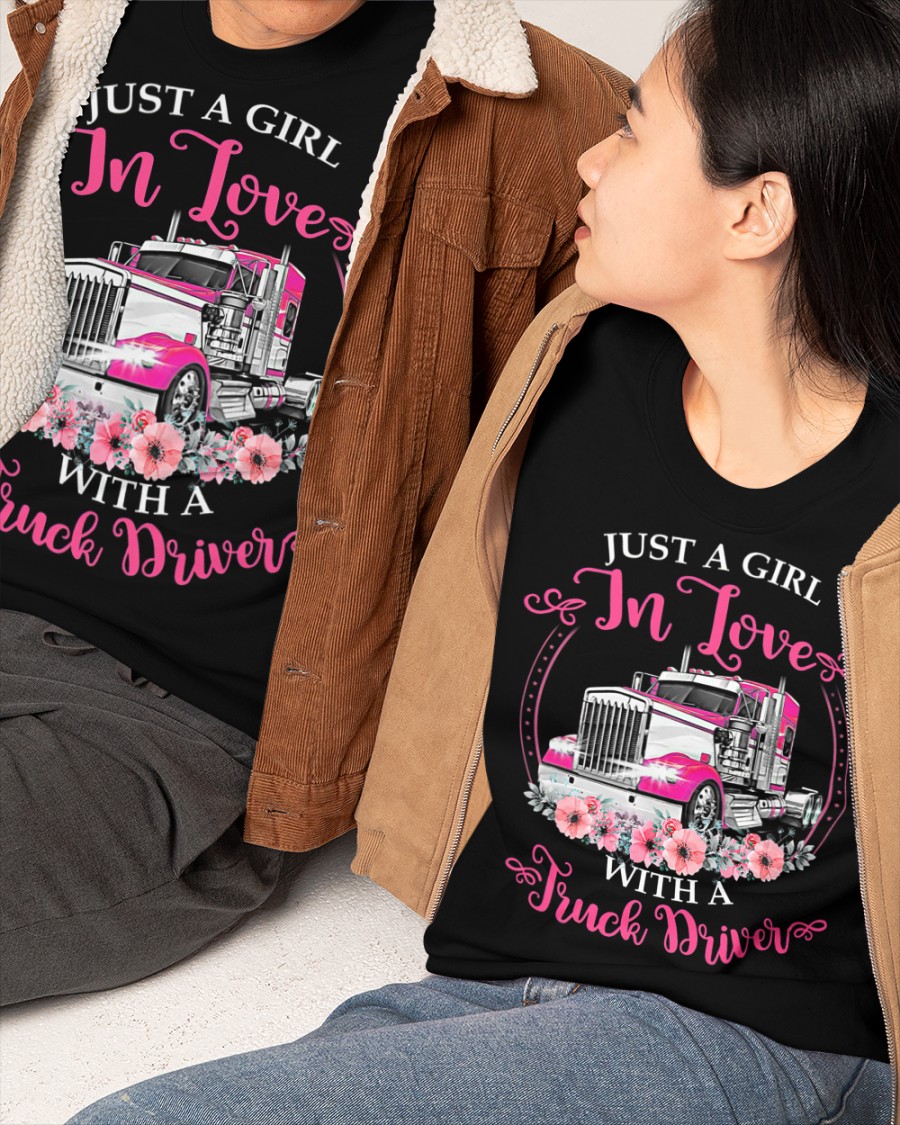 Just a Girl in Love with a Truck Driver Shirt 4 Just a Girl in Love with a Truck Driver Shirtg