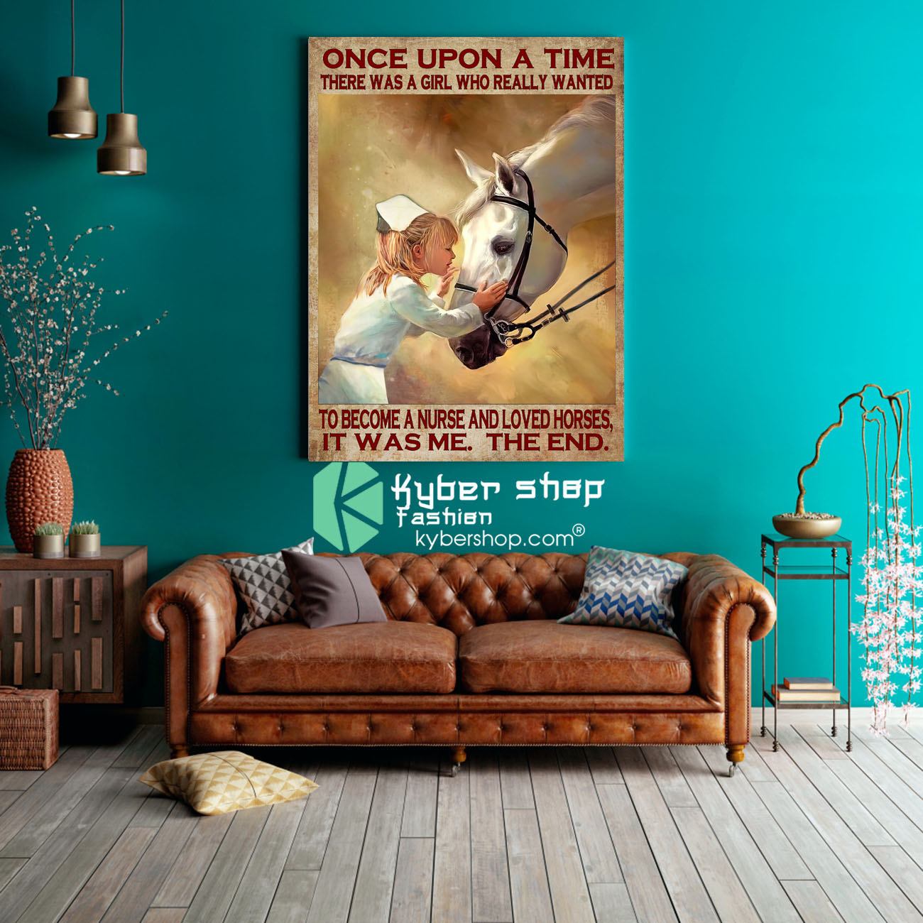 Once upon a time there was a girl who really wanted to become a nurse and loved horses poster 3 Once upon a time there was a girl who really wanted to become a nurse and loved horses poster 3 3
