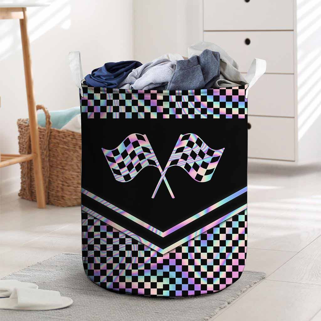 Racing basket laundry