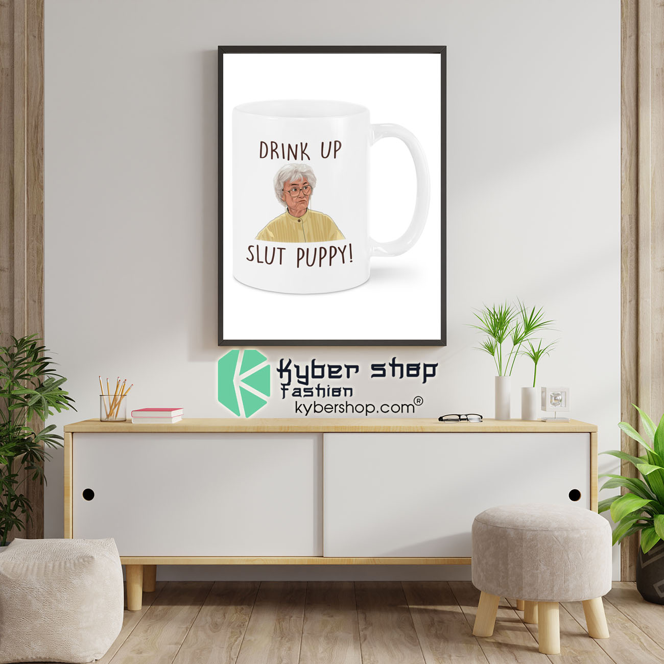 Golden girls Drink up slut puppy mug 4 Golden girls Drink up slut puppy mug 1