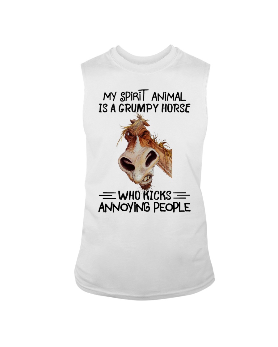 My Spirit Animal Is A Grumpy Horse Who Kicks Annoying People Shirt 3 My Spirit Animal Is A Grumpy Horse Who Kicks Annoying People Shirt7