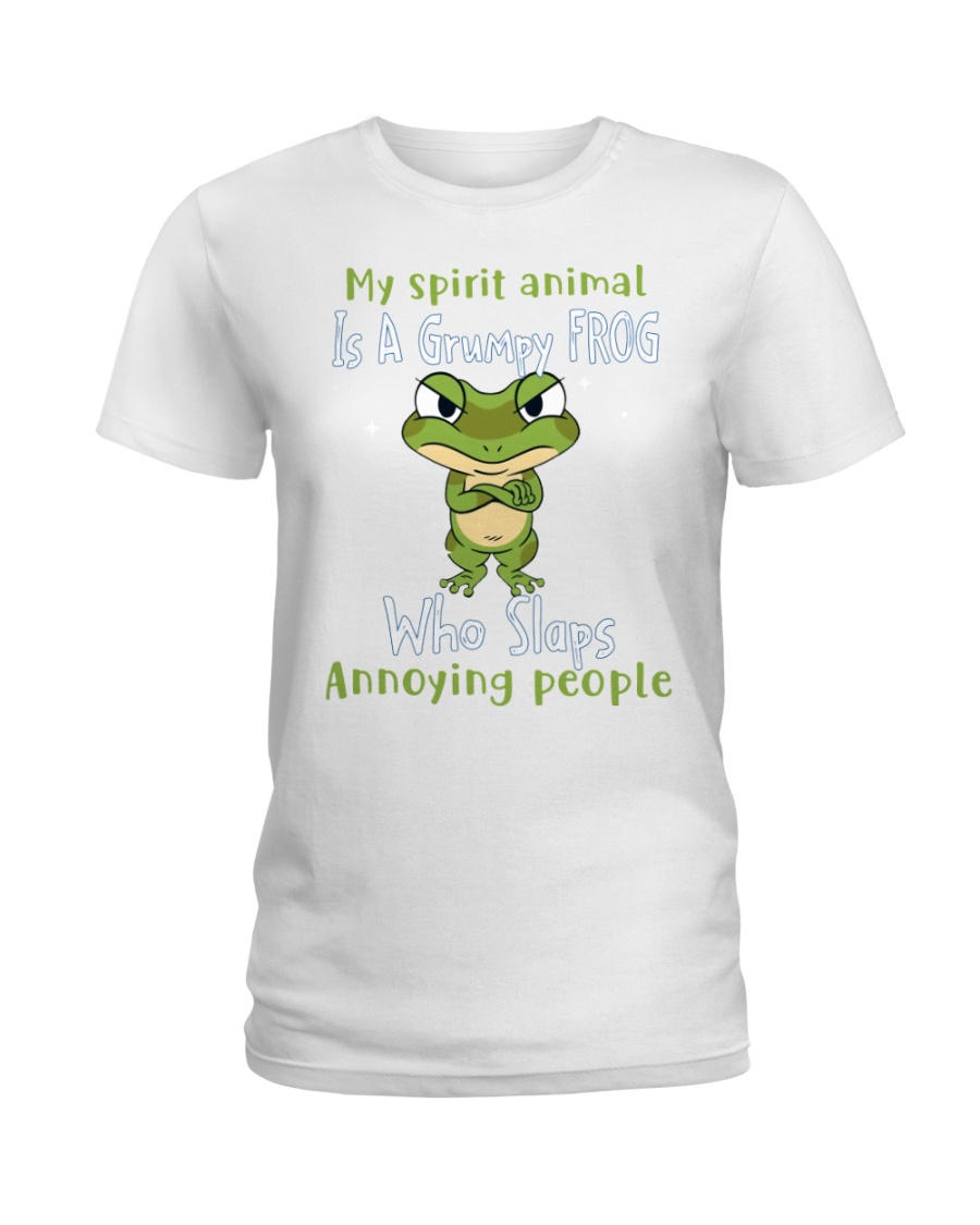 Frog My spirit Animal Is A Grumpy Frog Who Slaps Annoying People Shirt 3 Frog My spirit Animal Is A Grumpy Frog Who Slaps Annoying People Shirt5 2
