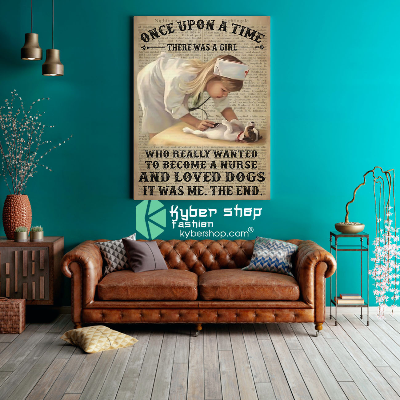 Once upon a time there was a girl who really wanted to become a nurse and loved dogs poster 2 Once upon a time there was a girl who really wanted to become a nurse and loved dogs poster 3