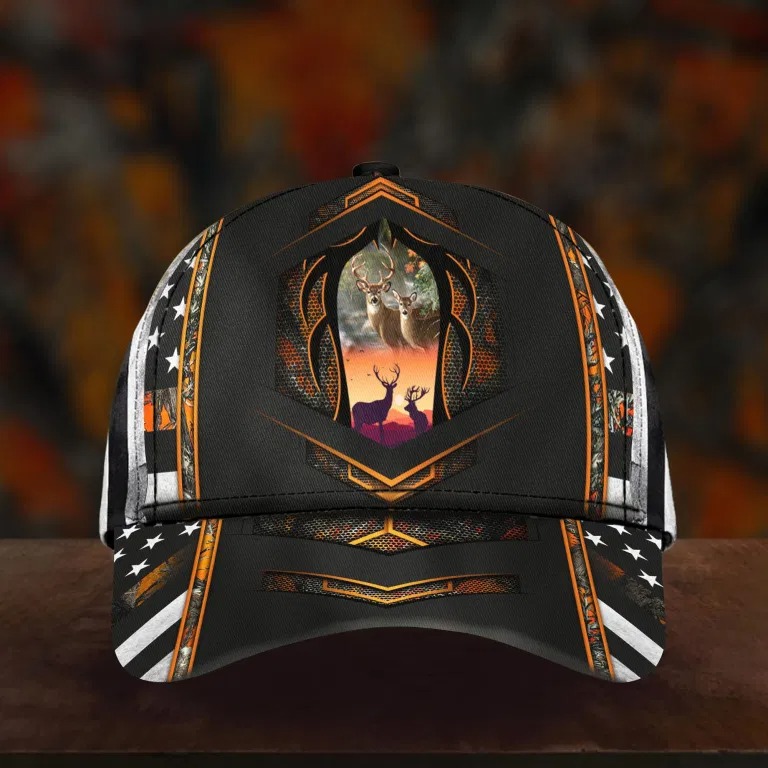 Deer hunter camo classic cap
