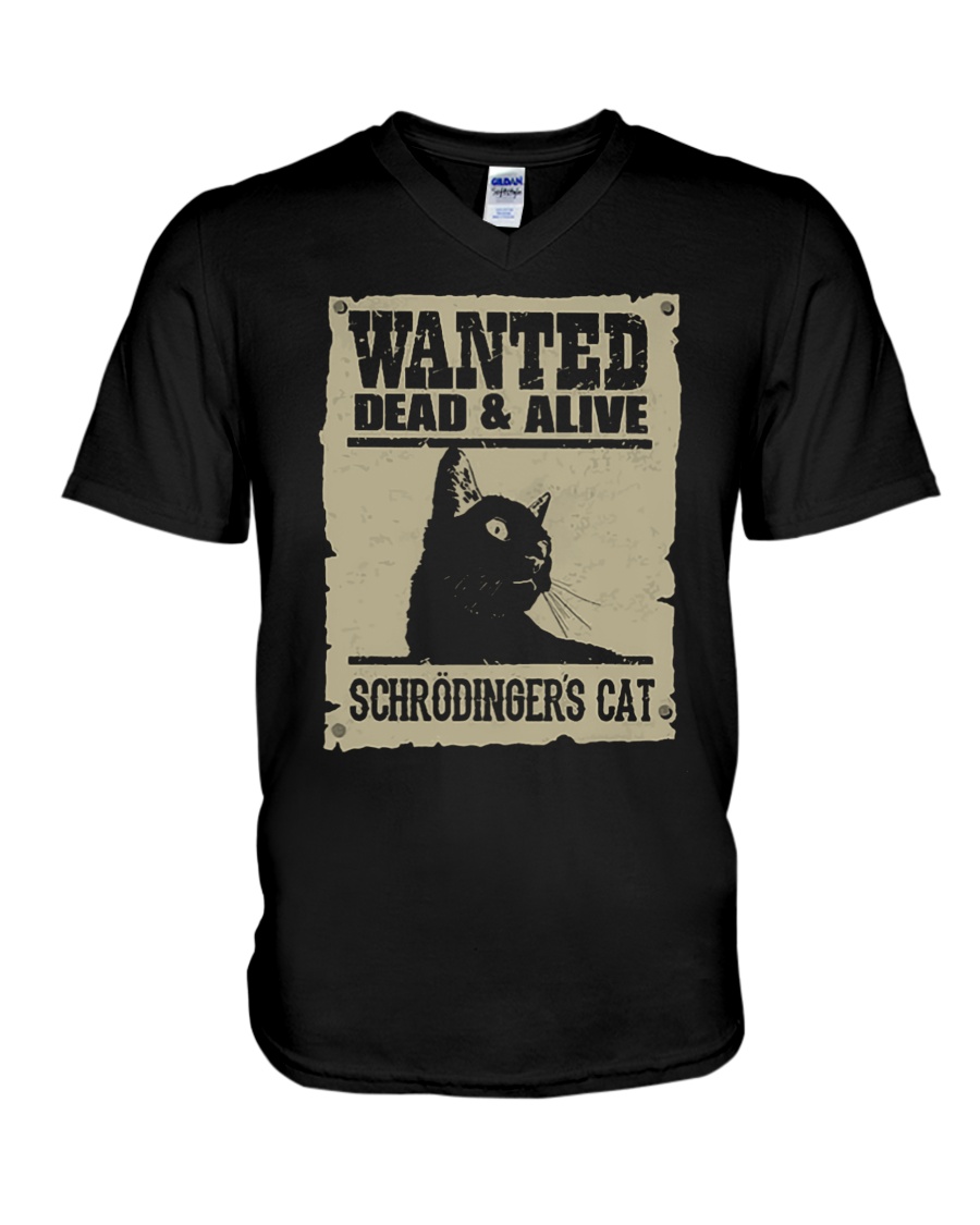 Wanted Dead And Alive Schrodingers Cat Shirt 3 Wanted Dead And Alive Schrodingers Cat Shirt2