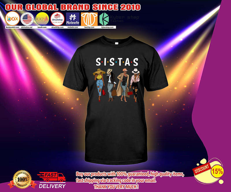 Friends Sistas afro women together shirt 2 Friends Sistas afro women together shirt 3