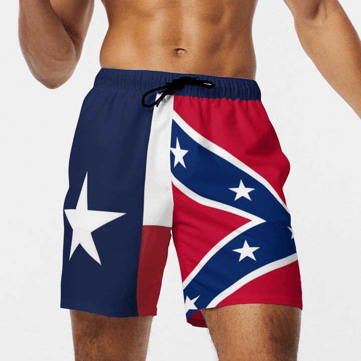 Texas flag short