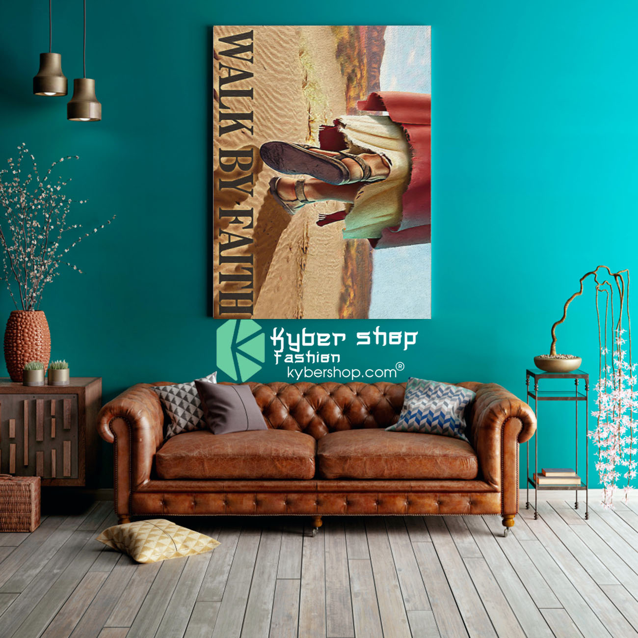 Jesus Walk By Faith Poster 3