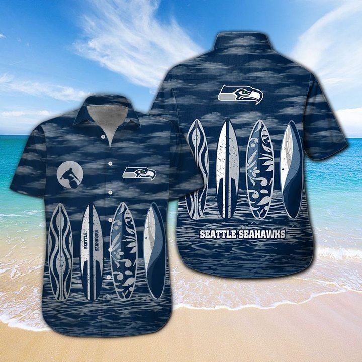 Seattle Seahawks HAWAIIAN And Beach SHORT