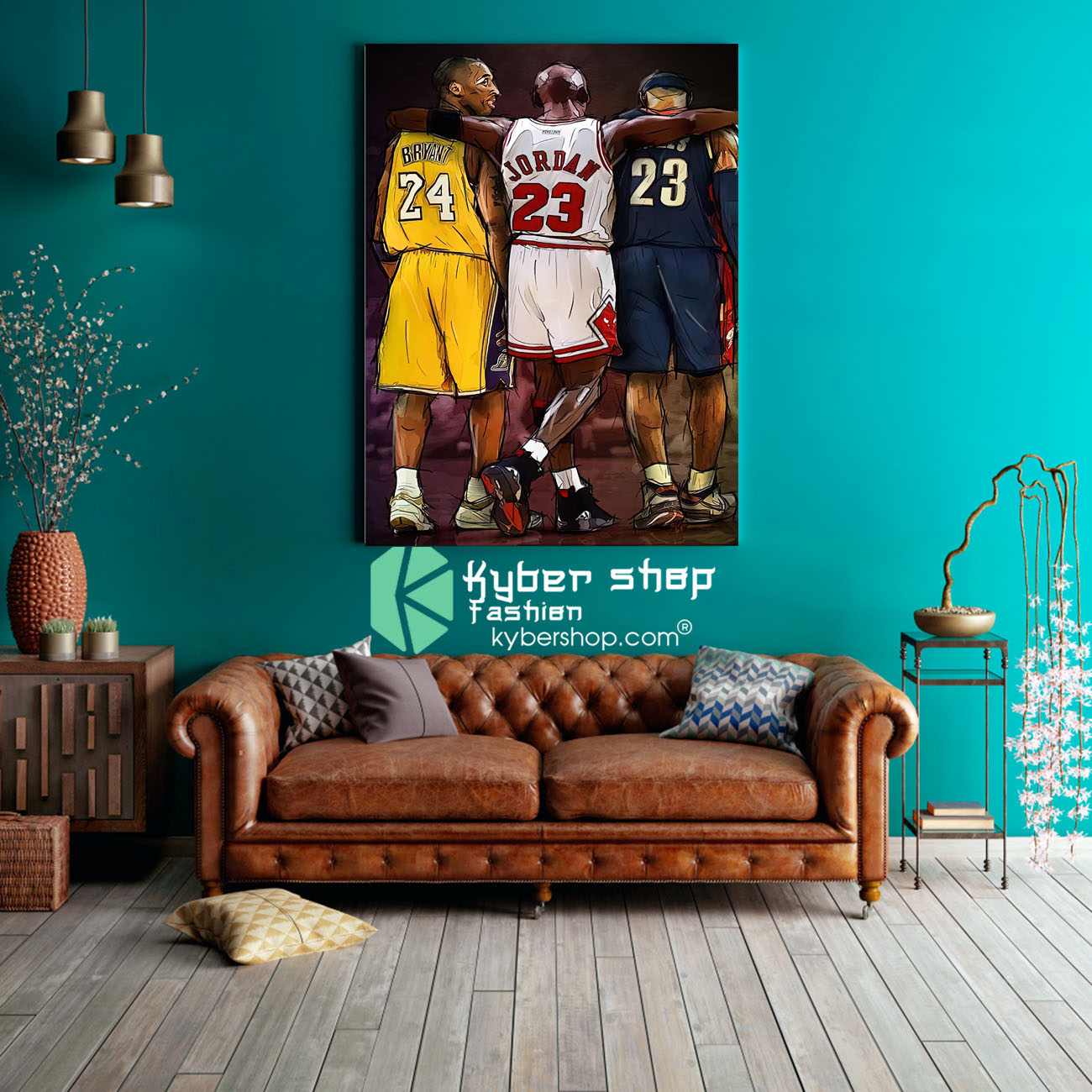 NBA Legend modern wall art poster 3