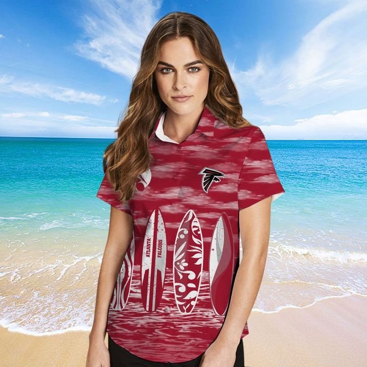Atlanta Falcons Hawaiian shirt And Beach SHORT 4 Atlanta Falcons HAWAIIAN And Beach SHORT2