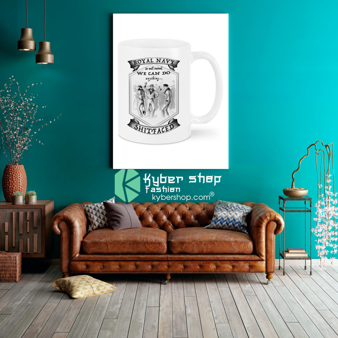 Royal navy so well trained we can do anything shitfaced mug 3