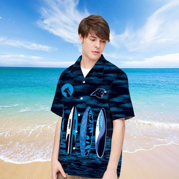 Carolina Panthers HAWAIIAN And Beach SHORT1