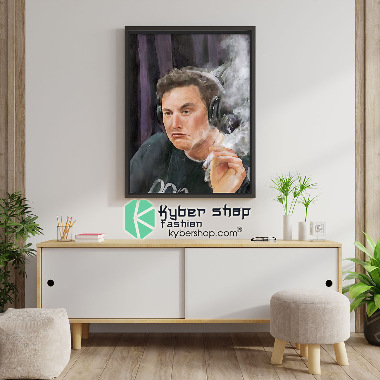 Trippy Room Elon Musk poster 4 Trippy Room Elon Musk poster 1