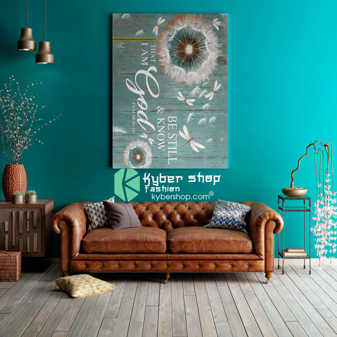 Dragonfly Be still and know that I am god poster 3
