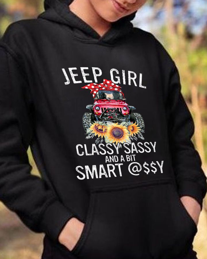 Jeep Girl Classy Sassy Smart Shirt3