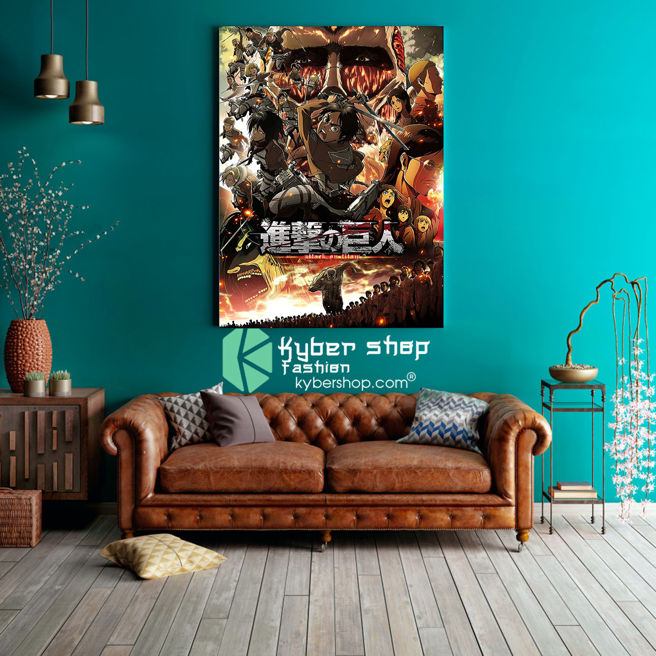 Attack on Titan Japanese Anime poster 4 Attack on Titan Japanese Anime poster 3